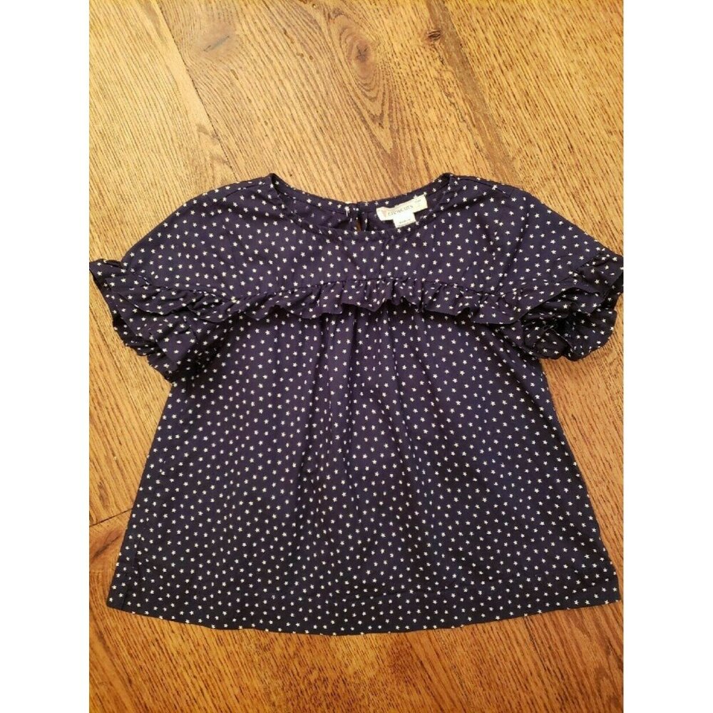 Crewcuts Navy Star Top